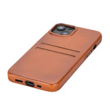 iPhone 14 Snap-on Leather Wallet Case