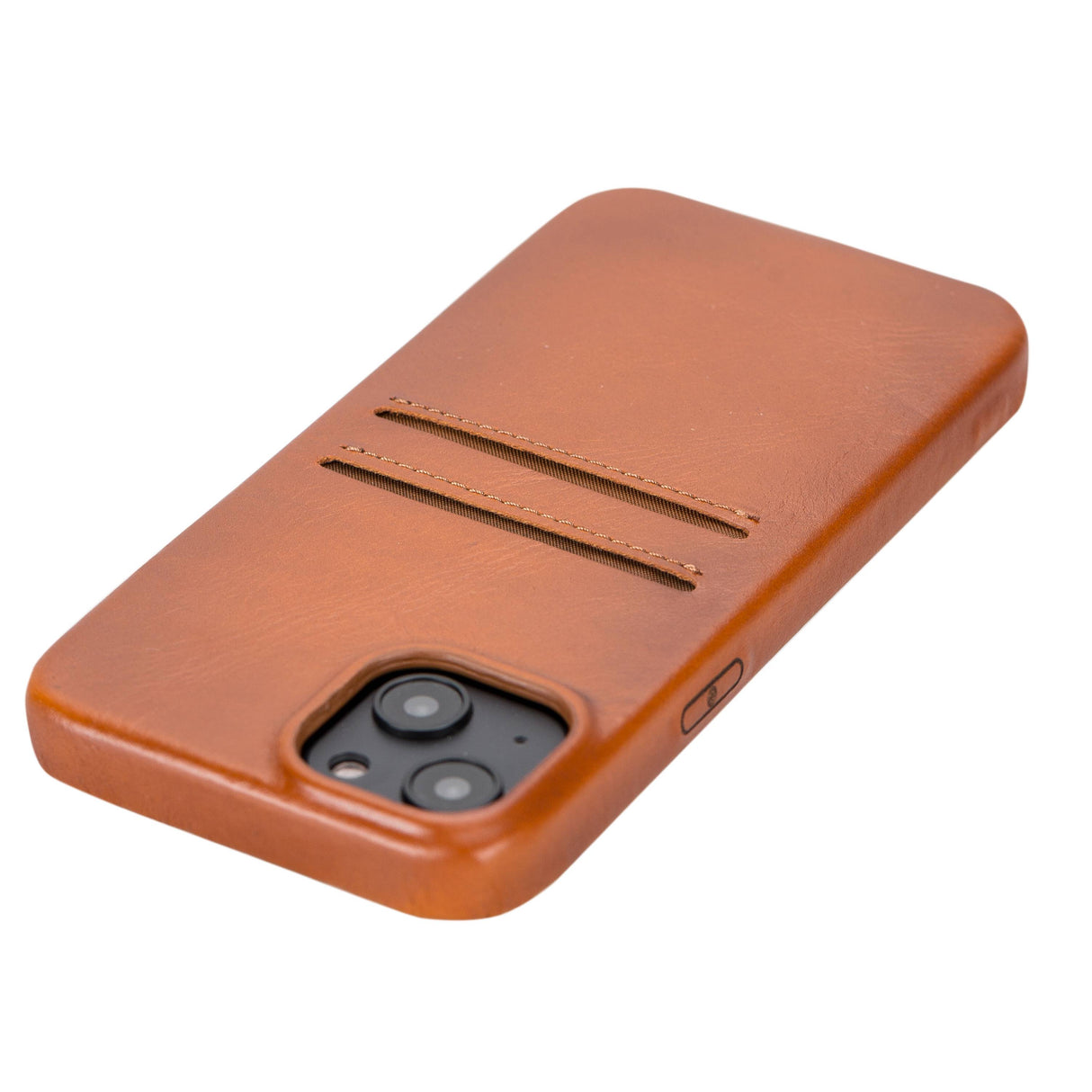 iPhone 14 Snap-on Leather Wallet Case