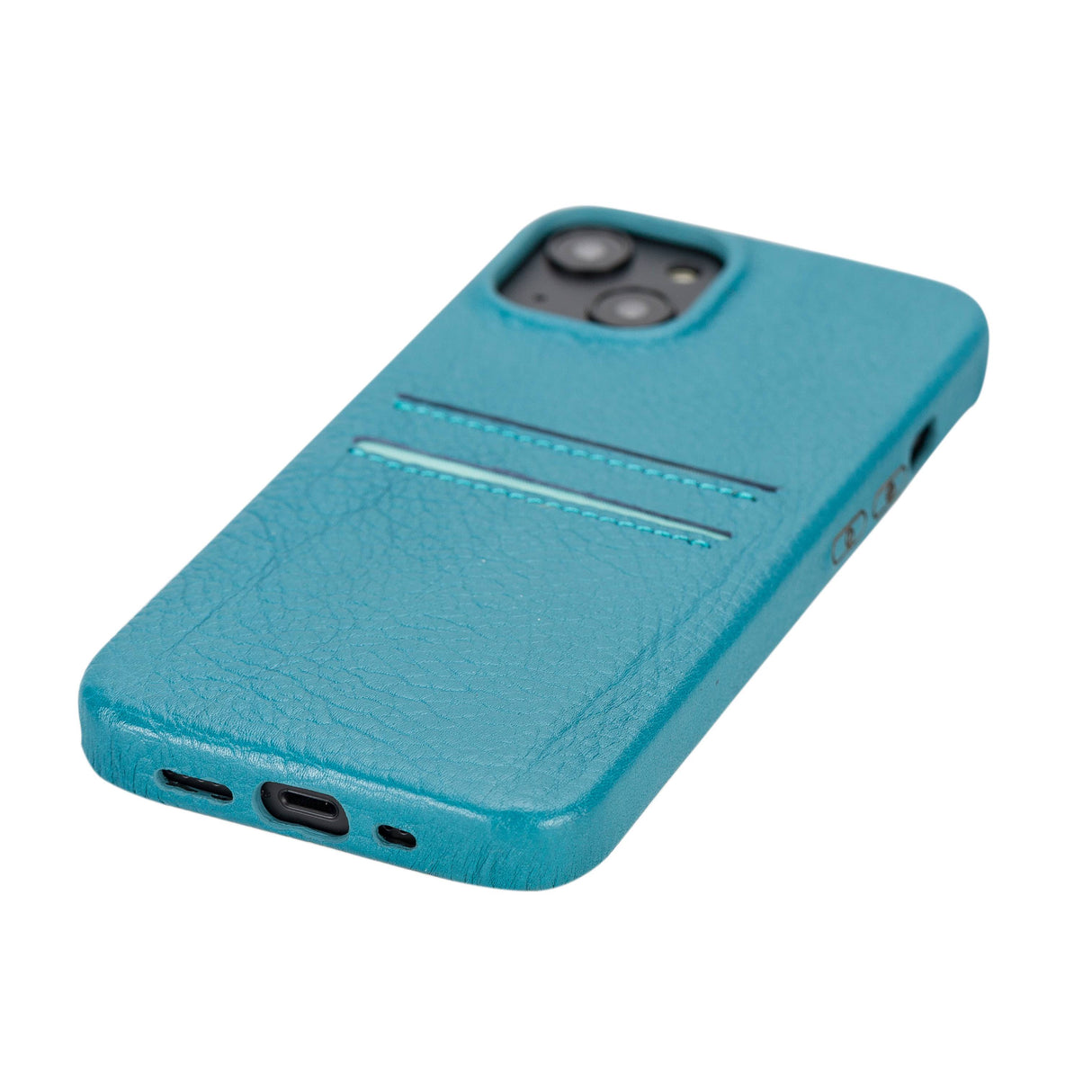 iPhone 14 Snap-on Leather Wallet Case