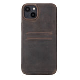 iPhone 14 Plus Leather Snap-On wallet case