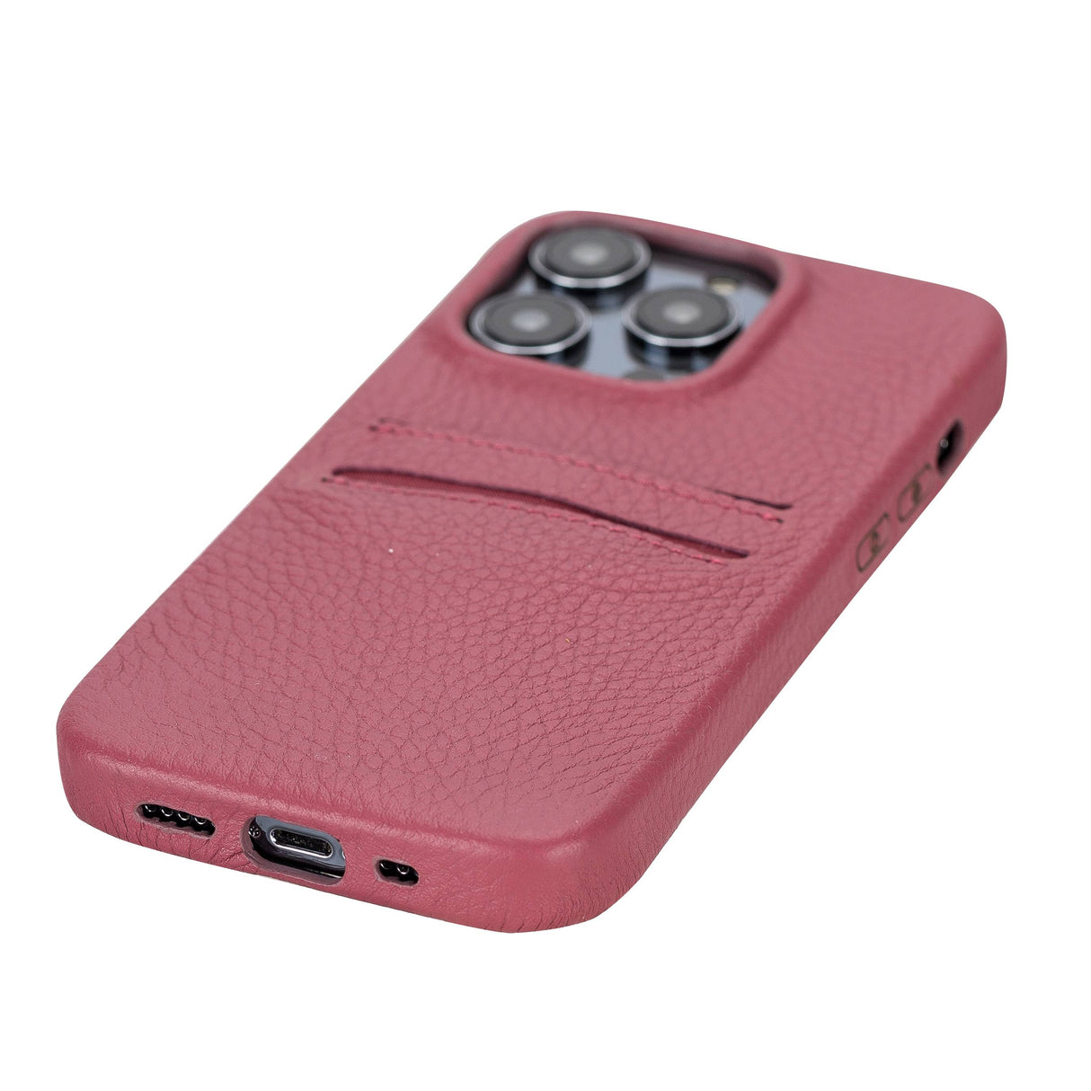 iPhone 14 Pro Leather Snap-on wallet case