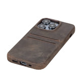 iPhone 14 Pro Leather Snap-on wallet case