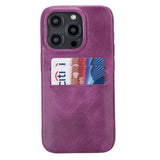 iPhone 14 Pro Leather Snap-on wallet case