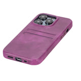 iPhone 14 Pro Leather Snap-on wallet case