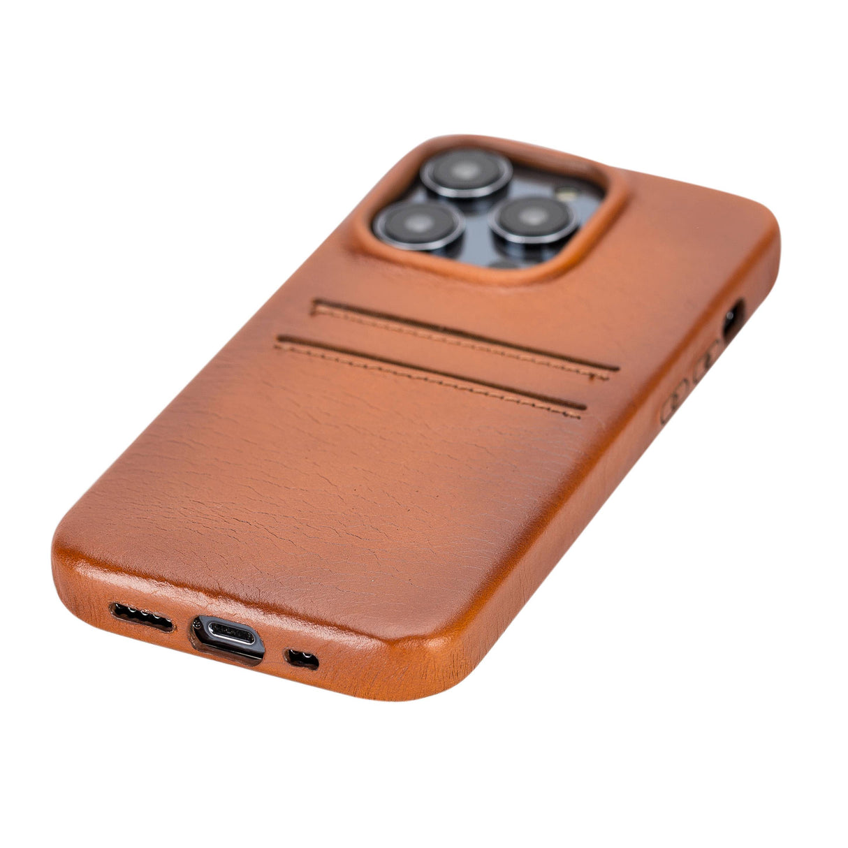 iPhone 14 Pro Leather Snap-on wallet case