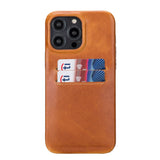 iPhone 14 Pro Max Leather Snap-on wallet case