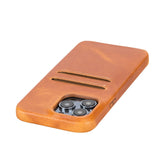 iPhone 14 Pro Max Leather Snap-on wallet case