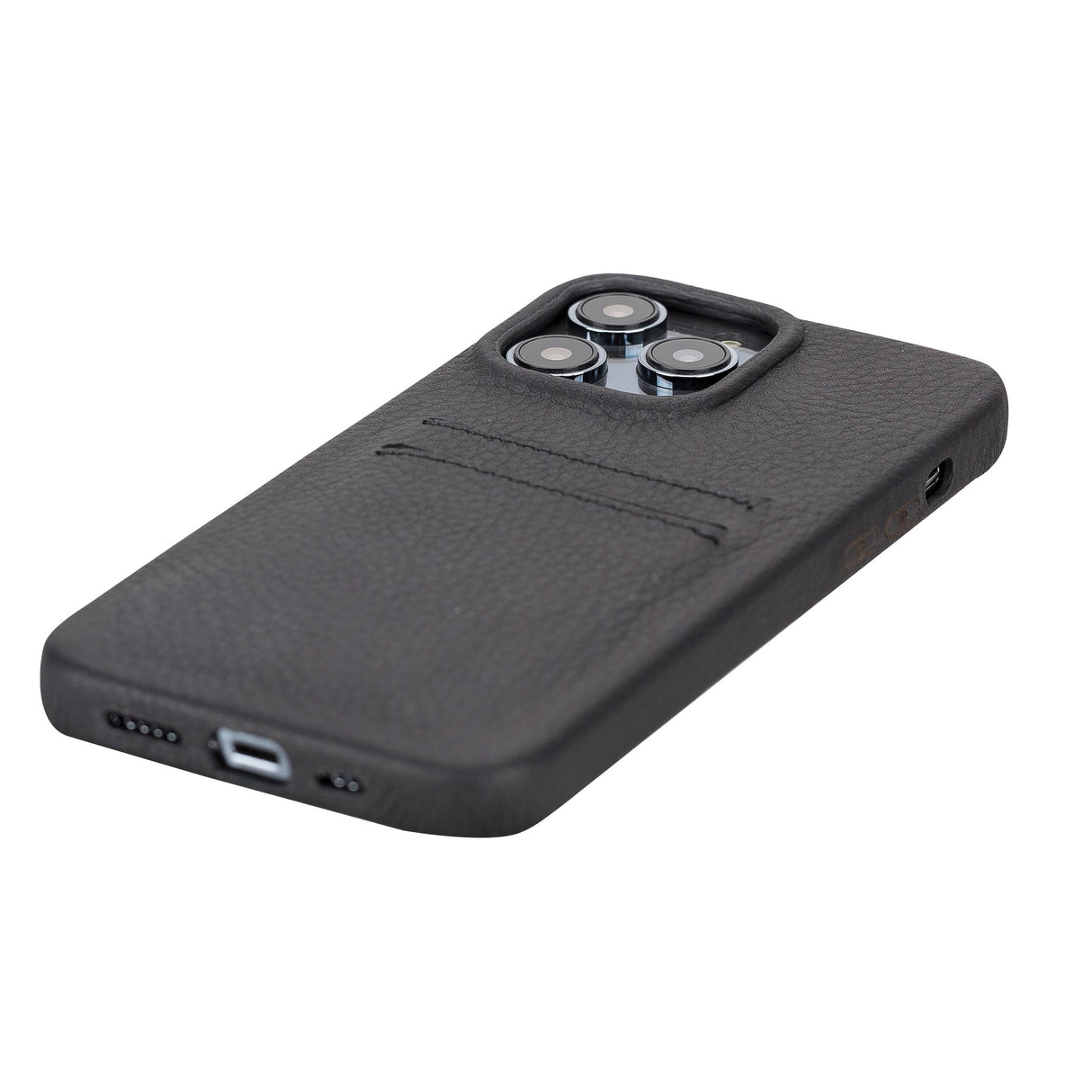 iPhone 14 Pro Max Leather Snap-on wallet case