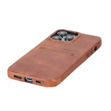 iPhone 14 Pro Max Leather Snap-on wallet case