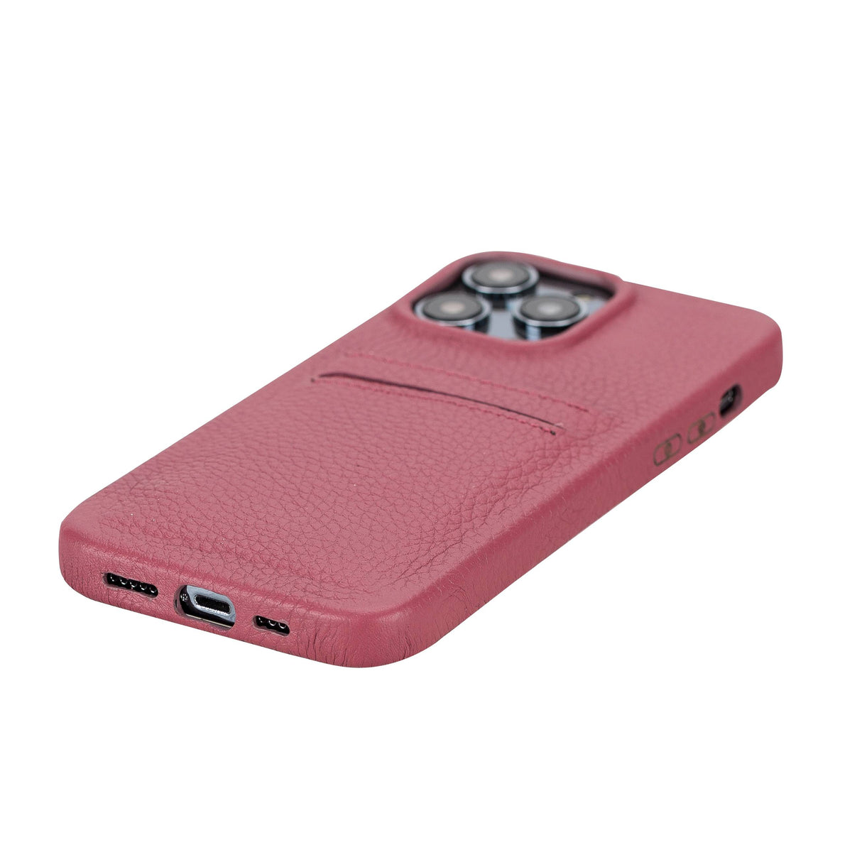 iPhone 14 Pro Max Leather Snap-on wallet case