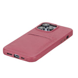 iPhone 14 Pro Max Leather Snap-on wallet case