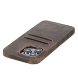 iPhone 14 Pro Max Leather Snap-on wallet case