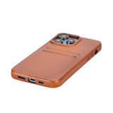 iPhone 14 Pro Max Leather Snap-on wallet case