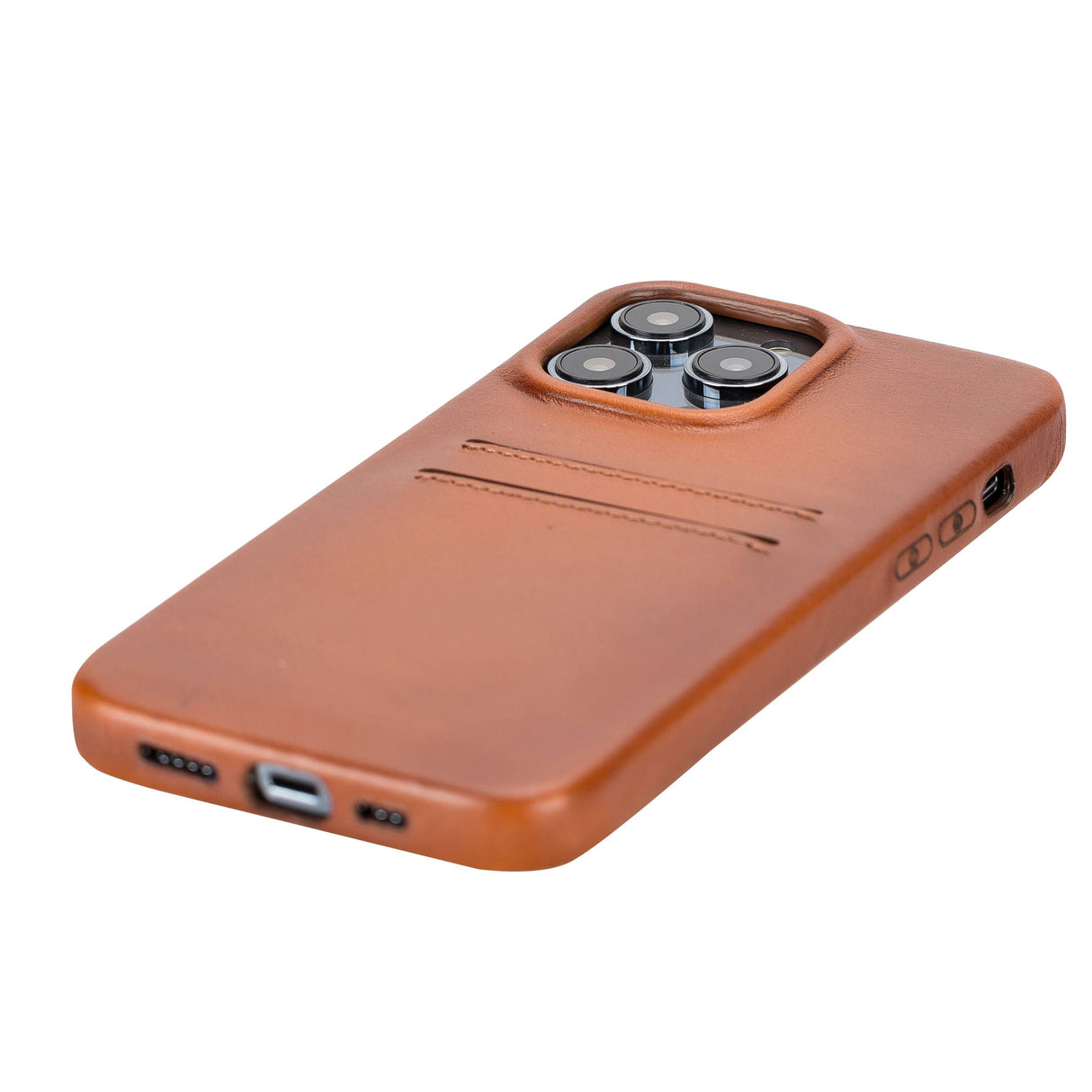 iPhone 14 Pro Max Leather Snap-on wallet case