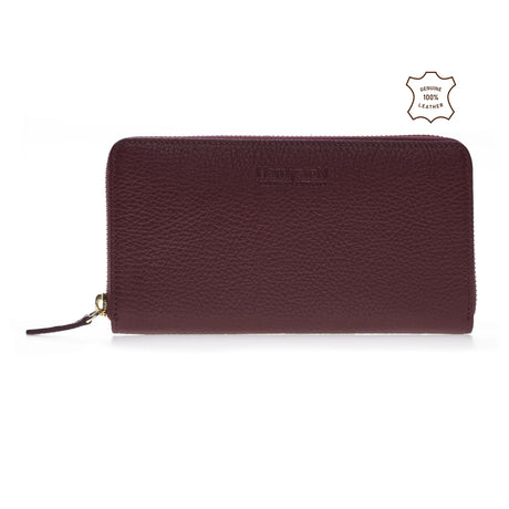 Leather Purse Wallet for Women