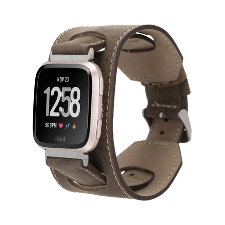 Cuff Leather Band for Fitbit Watches by Hardiston - premium Watch Bands - Fitbit