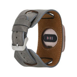 Cuff Leather Band for Fitbit Watches by Hardiston - premium Watch Bands - Fitbit