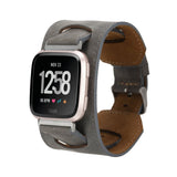 Cuff Leather Band for Fitbit Watches by Hardiston - premium Watch Bands - Fitbit