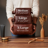 Leather Dopp Kit