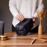 Leather Dopp Kit