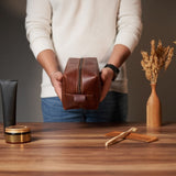 Leather Dopp Kit