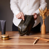 Leather Dopp Kit