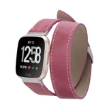 Double Tour Leather Band for Fitbit Watches by Hardiston - premium Watch Bands - Fitbit