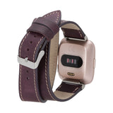 Double Tour Leather Band for Fitbit Watches by Hardiston - premium Watch Bands - Fitbit