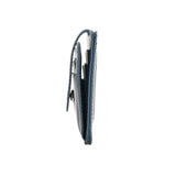 Elegant Leather Card Holder with Snap Closure and Dual ID Windows by Hardiston - premium Card Holders