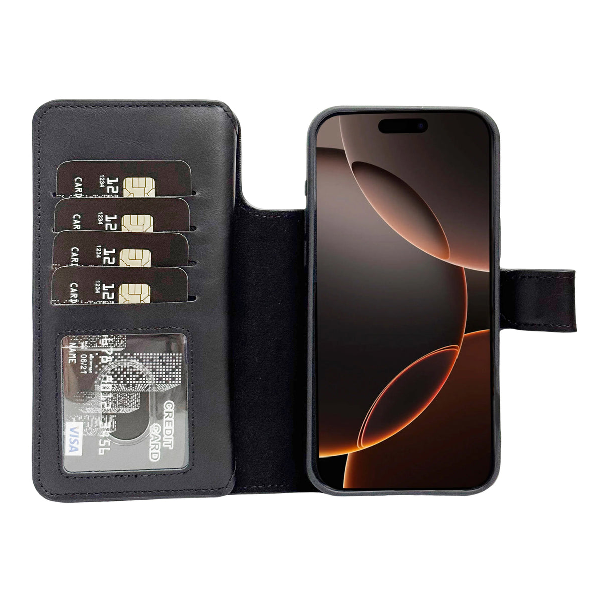 Iphone 17 Pro Double Magnet Wallet