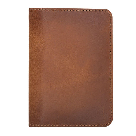 Handmade Genuine Leather Card Holder with 7 Slots by Hardiston - premium Card Holders