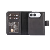iPhone Duo Magnet Wallet Case – Detachable Leather, MagSafe & RFID