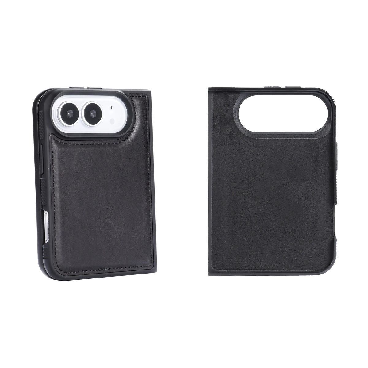 iPhone Duo Magnet Wallet Case – Detachable Leather, MagSafe & RFID