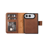 iPhone Duo Magnet Wallet Case – Detachable Leather, MagSafe & RFID