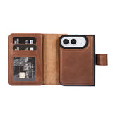 iPhone Duo Double Wallet Case – Handmade Leather, MagSafe & RFID