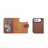 iPhone Duo Magnet Wallet Case – Detachable Leather, MagSafe & RFID