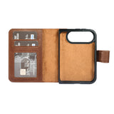 iPhone Duo Magnet Wallet Case – Detachable Leather, MagSafe & RFID