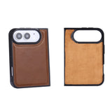 iPhone Duo Double Wallet Case – Handmade Leather, MagSafe & RFID