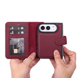 iPhone Duo Magnet Wallet Case – Detachable Leather, MagSafe & RFID