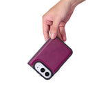 iPhone Duo Magnet Wallet Case – Detachable Leather, MagSafe & RFID