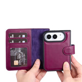 iPhone Duo Magnet Wallet Case – Detachable Leather, MagSafe & RFID