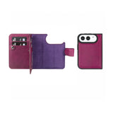 iPhone Duo Double Wallet Case – Handmade Leather, MagSafe & RFID