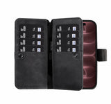 iPhone 18 Pro Double Wallet Case – Handmade Leather, MagSafe & RFID