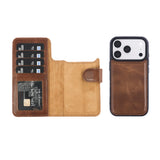 iPhone 18 Pro Magnet Wallet Case – Detachable Leather, MagSafe & RFID