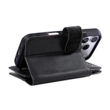 iPhone 18 Pro Max Double Wallet Case – Handmade Leather, MagSafe & RFID
