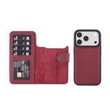 iPhone 18 Pro Max Magnet Wallet Case – Detachable Leather, MagSafe & RFID