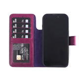 iPhone 18 Pro Max Magnet Wallet Case – Detachable Leather, MagSafe & RFID