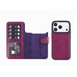 iPhone 18 Pro Max Magnet Wallet Case – Detachable Leather, MagSafe & RFID