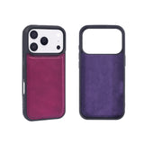 iPhone 18 Pro Max Double Wallet Case – Handmade Leather, MagSafe & RFID