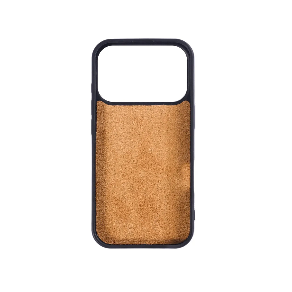 iPhone 18 Pro Max Slim Snap-On Leather Case – MagSafe & TPE Bumper